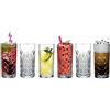 Pasabahce, bicchiere da long drink, 52820 Timeless nel design di cristallo, altezza di circa 14,3 cm, set da 6