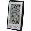 techno line Stazione Meteo WS 9632 con previsioni, Grigia, 8,4 x 2,3 x 15 cm