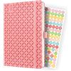SIGEL J4111 Jolie Agenda settimanale 2024, copertina rigida, 13,5 x 20,3 cm, 174 pagine, rosato