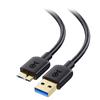 Cable Matters Cavo Micro USB 3.0 (Cavo USB a Micro B USB) Colore Nero 1m