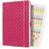 SIGEL J4105 Jolie Agenda settimanale 2024, copertina rigida, 13,5 x 20,3 cm, 174 pagine, rosa