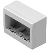 TEM CONTENITORE PARETE 4 MODULI IP20 SERIE TEM BIANCO AC41-TEMAC41PW-U