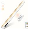 bravzurg Luce LED Sottopensile, 4000mAh Lampada da Scrivania Senza Fili con Telecomando e Magnetica, Luci Tavolo Ricaricabile per Cucina, Specchio Bagno, Muro, Armadio, Mensola, Monitor, Parete