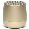 Lexon Mino+ - Altoparlante ricaricabile Bluetooth (Oro chiaro)
