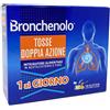 Perrigo Bronchenolo Tosse Doppia 1 al Giorno Azione Gusto Miele e Limone, 10 Bustine