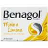 RECKITT BENCKISER H.(IT.) SpA BENAGOL 36 Past.Miele/Limone