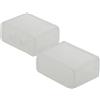 M LEDME Tappo Iniziale e Terminale per Striscia Led flessibile Neon Flex modellabile 12V 10+10 pz M LEDME