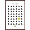 Deknudt Frames S44CH4-40.0X60.0 - Portafoto Basic in legno e MDF, Marrone scuro, 63,5 x 43,5 x 1,47 cm
