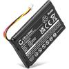 subtel® Batteria 361-00056-00 361-00056-50 361-00045-00 compatibile con Garmin Drive 51 50 DriveSmart 51 5 Nüvi 55 52 40 30 | Mitac Mio Spirit 8500 Affidabile ricambio da 1100mAh per navigatore GPS