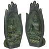 Design Toscano QL301785 Statua Mani Buddha Namaskara Mudra, Verde