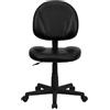 Flash Furniture bt-688-bk-gg Mid-Back Sedia ergonomica da Ufficio in Pelle Nera