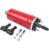 Bisenya 0580464070 Pompa del carburante elettrica ad alta pressione 12V Compatibile con 82308678 4421193 90292723 Pompa carburante in linea, pompa benzina per benzina, diesel, universale (rosso)