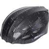 Vihir - Parapioggia per casco da bicicletta, impermeabile, con strisce riflettenti, antipolvere, taglia universale, bordi elasticizzati, colore nero