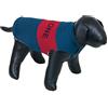 NOBBY Cappotto per cani The One, 36 cm, colore: blu navy/rosso