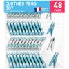 culiclean Mollette per Bucato - Dot Eco, 48 pezzi, eco blu-bianco