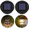 Akynite Luci Solari di Ricambio 8 cm per Lanterna da Giardino, Luce Calda, 1.2V 600mAh, IP44 Lampada Solare di Ricambio, Ricambi Luci Solari Esterno per Lanterna Solare da Giardino, set di 2