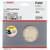 Bosch Professional Foglio abrasivo da 5 pz. M480 Best for Wood and Paint, legno e tinta, Ø 150 mm, dimensioni grana K400, accessorio per levigatrice rotoorbitale