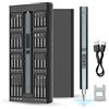 Dinow Cacciavite Elettrico, 66 in 1 Set Cacciavite Elettrico di Precisione con 64 Punte Magnetiche, Set Cacciaviti Precisione per Telefoni, Computer, Giocattoli, Occhiali e altri Apparecchi Elettronic