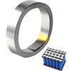 JSMTKJ Striscia di nichel Striscia di nichel 0,15 x 15 mm Piastra di nichel puro per saldatura a batteria 18650 per saldatrice a punti (10 m)