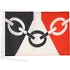 AZ FLAG Bandiera Black Country 45x30 cm - Bandierina Territorio Nero 30 x 45 cm Cordicelle