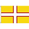 AZ FLAG Bandiera Contea di Dorset 90x60 cm Poliestere 100D 2 Occhielli | Uso interno ed esterno bandiera decorativa del Contea di Dorset doppie cuciture e bordi rinforzati con occhielli metallici