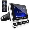 Adattatore radio wireless per trasmettitore FM Bluetooth per auto con  microfono e 2 ricarica USB, cha universale