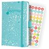 SIGEL J4302 Jolie Agenda settimanale 2024, Blue Happiness, 9,5 x 15 cm, copertina rigida, 174 pagine, azzurro