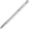 Caran d'Ache Chevron - Stilografica rodio M in acciaio