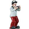 Gildeclown Piccola figura decorativa e pezzo da collezione del fotografo intelligente in confezione regalo di alta qualità - figura decorativa accessorio regalo - fatto a mano - altezza 15 cm