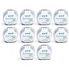 120 Gründl Eco Cotton - Lana per uncinetto - Lana per lavorare a maglia - filato all'uncinetto - Morbido e delicato sulla pelle - 100% cotone biologico - 10 gomitoli 50 g/105 m - spessore ferri 3,5 - 4,5