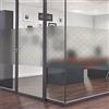 Ambiance Sticker Pellicola Adesiva Per Vetri Privacy - Ventaglio Art Déco - Adesivo Per Schermi Privacy per Finestre e Porte Doccia | H40 x L100 cm