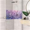Ambiance Sticker Pellicola Adesiva Per Vetri Privacy - Campo di Lavanda - Adesivo Per Schermi Privacy per Finestre e Porte Doccia | H40 x L100 cm