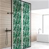 Ambiance Sticker Pellicola Adesiva Per Vetri Privacy - Foglie di Palma - Adesivo Per Schermi Privacy per Finestre e Porte Doccia | H40 x L200 cm