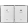 Lawrence Frames Bead Border Design, 8 x 10 Matrimoniale, Argento
