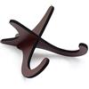 TIGER UAC1-WD Supporto con struttura rimovibile a X per ukulele, mandolino, banjo e violino in legno