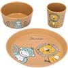 Sterntaler Set da tavola Scimmia Alberto e Leone Lio