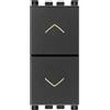 VIMAR Doppio pulsante 10A(NO) 250V grigio - 19062