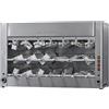 ELANGRILL Churrasco a gas - N. 20 Spade - 3 piani - cm 140 x 57 x 90 h