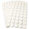 Adsamm® / 250 x feltrini autoadesivi/Bianco/ø 22 mm/Rotondo/piedini per mobili in feltro da 3.5 mm di spessore/pad protettivi per arredi