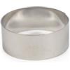CALDER Cerchio liscio inox cm 10x4h