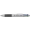 Penna a sfera a 4 colori con refill nero, blu, verde e rosso Chloe personalizzate o neutre