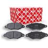 FEBI BILSTEIN Kit pastiglie freno, Freno a disco 16441 | Compatibile con: CITROËN XSARA, XSARA Coupe, NISSAN KUBISTAR Kasten, RENAULT KANGOO, KANGOO Express