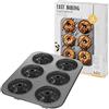 RBV Birkmann Birkmann Easy Baking 881518 - Teglia per mini torte, muffin e cupcake, con rivestimento antiaderente e codice ricettario