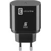 Cellularline Alimentatore da rete Cellularline USB-C 25W Nero