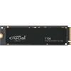 Crucial T700 SSD 1TB PCIe Gen5 NVMe M.2 SSD Interno Gaming, Fino a 11.700MB/s, Microsoft DirectStorage, Retrocompatibilità PCIe 4.0 - CT1000T700SSD3