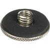 Manfrotto 088LBP Adattatore da 1/4 a 3/8 in Alluminio, Argento