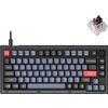 Keychron Chiave V1 75% Nero Satinato RGB Chiave Marrone H V1-C3-DE