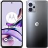 Motorola moto g23 (tripla fotocamera 50 MP, batteria 5000 mAH, Dolby Atmos Stereo Speakers, 8/128 GB espandibile, Display 6.53 90Hz, NFC, Dual SIM, Android 13), Concrete Black, cover inclusa