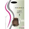 SOLIDEA BY CALZIFICIO PINELLI CURVY 140 SHEER NE 3ML-XL