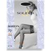 SOLIDEA BY CALZIFICIO PINELLI MARILYN 70 SHEER OT MIE 4 L - Collant Trasparenti 70 Denari
